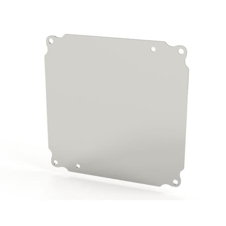 Saginaw Control & Engineering 7 in H, 0.08 in D, 7 in W, Aluminum SCE-8P8AL